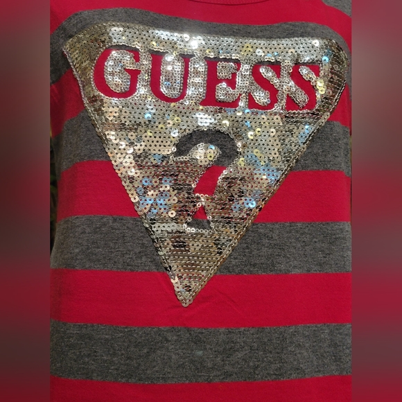 Guess S Teashirt Sequins - Picture 2 of 4